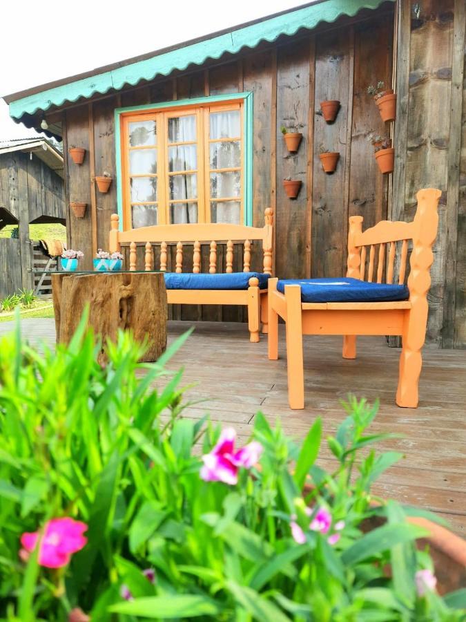 Sitio Recanto Da Guarda - Cabana Araucaria Bom Retiro  Dış mekan fotoğraf